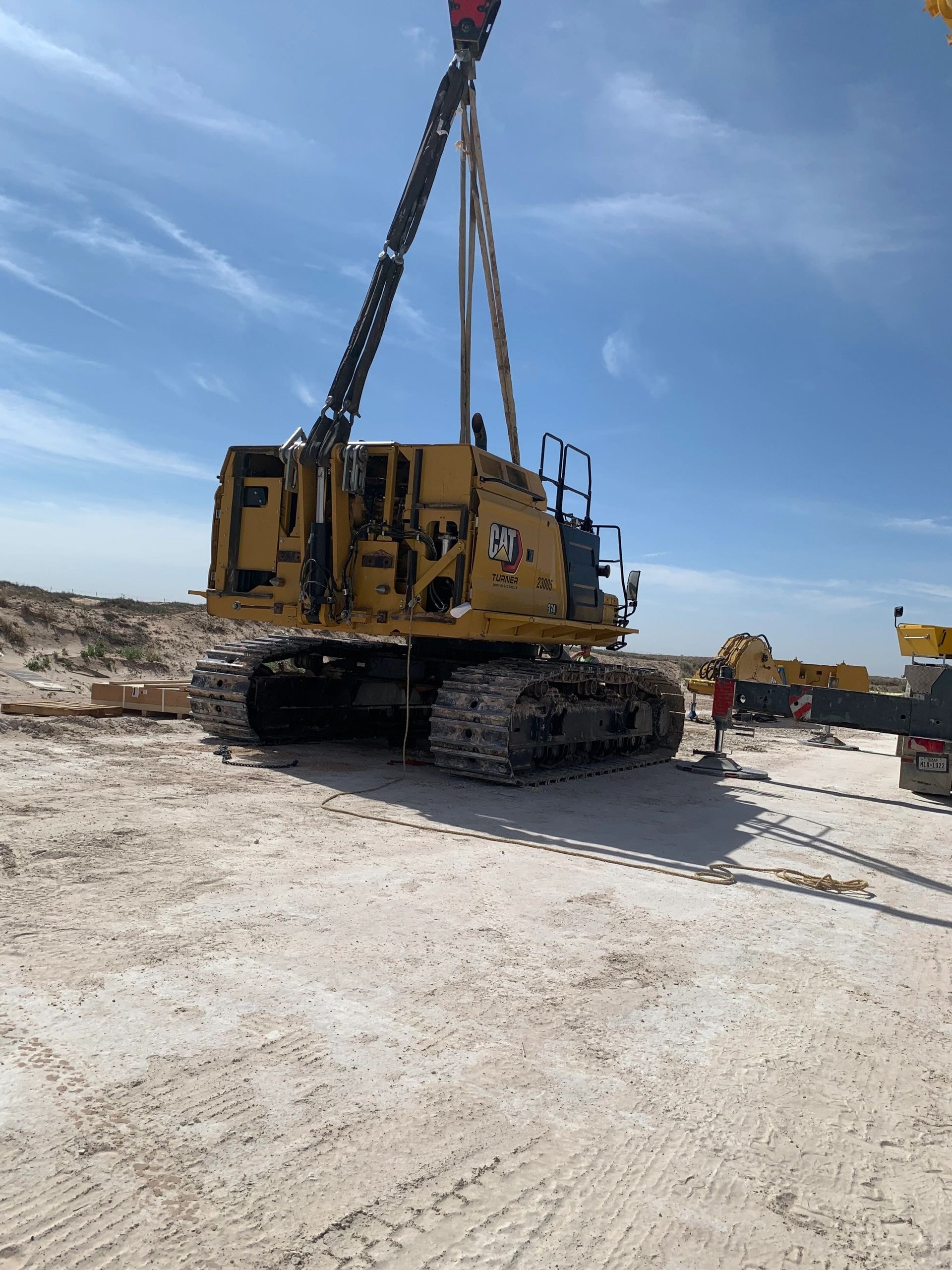 Heavy equipment close up